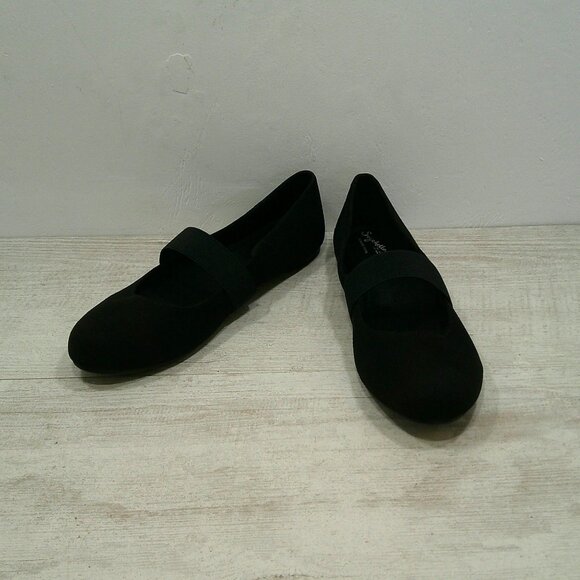 Seychelles Margot Black Comfort Minimalist Ballet Flat   Size 7.5 Wide - Picture 2 of 13